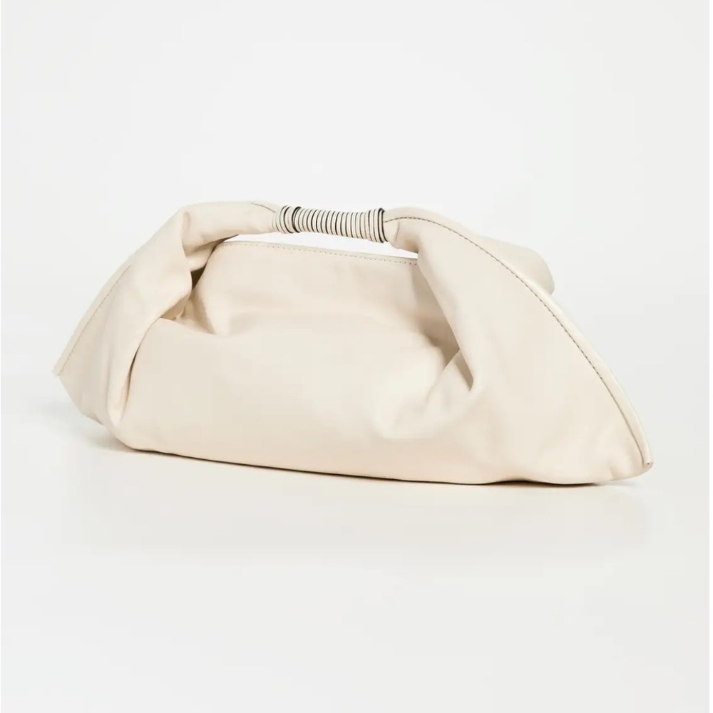 NWT Staud Jetson Bag in Ivory Nappa Leather